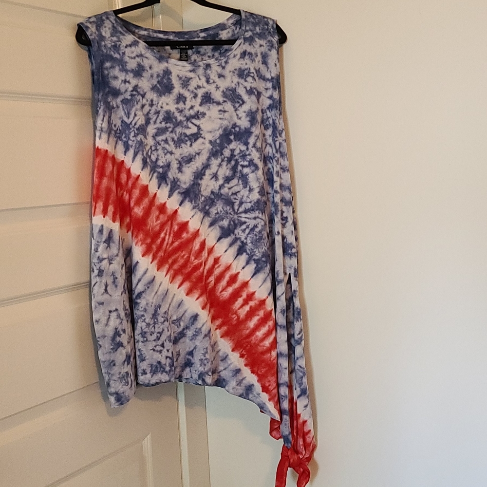 Like New long tank or swimsuit cover up